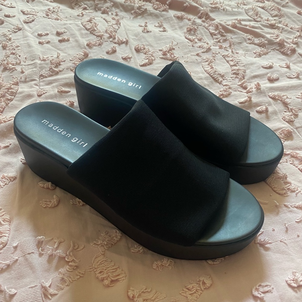 Madden Girl platform sandals